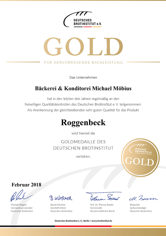 Roggenebeck Gold 2018